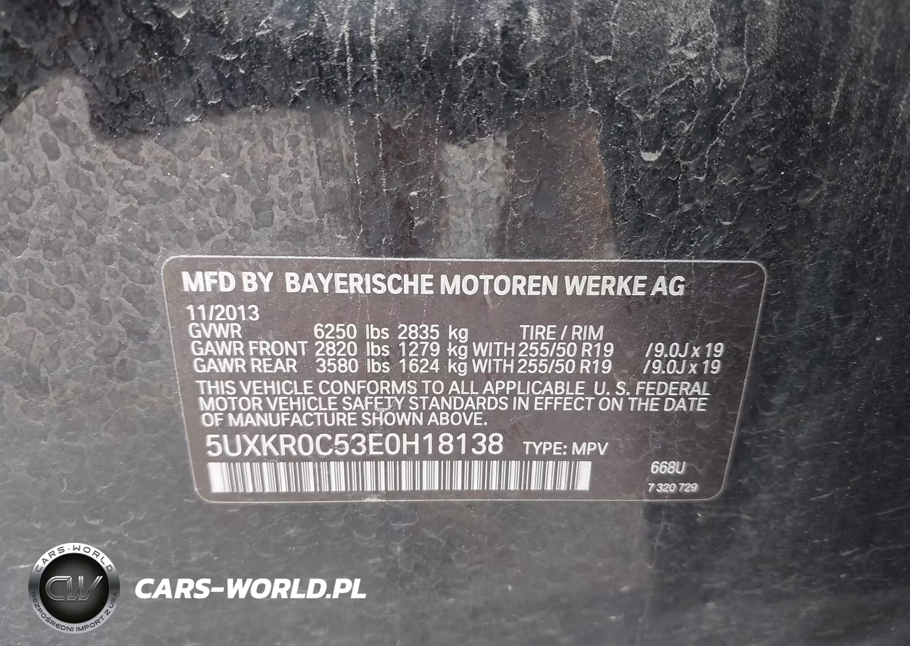 2014 BMW X5 xDrive35I VIN:5UXKR0C53E0H18138 - 9