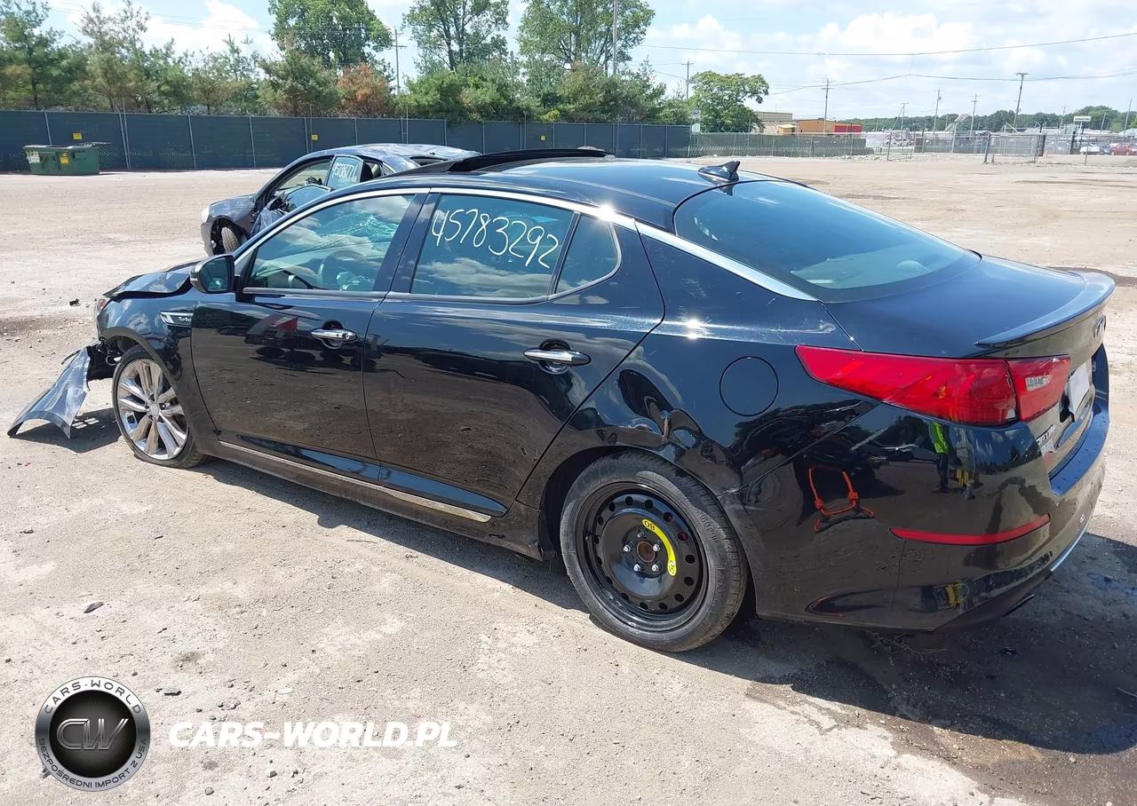 2014 Kia Optima Sxl Turbo VIN:5XXGR4A64EG287069 - 3