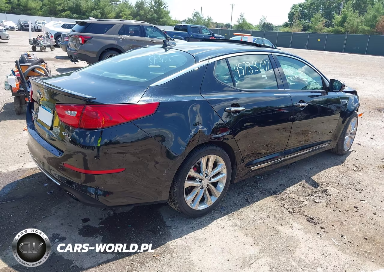 2014 Kia Optima Sxl Turbo VIN:5XXGR4A64EG287069 - 4
