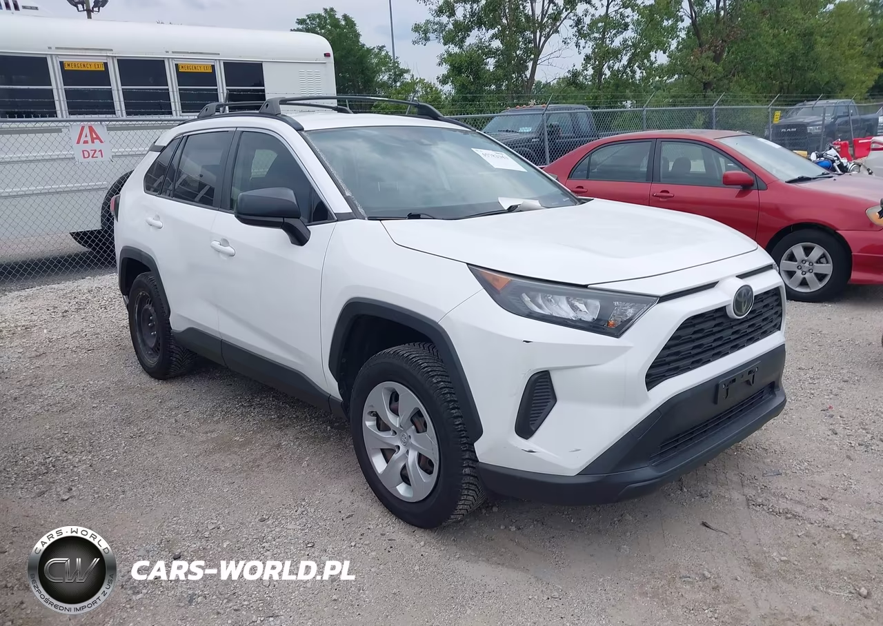2019 Toyota Rav4 Le VIN:JTMH1RFV1KD033625 - 1