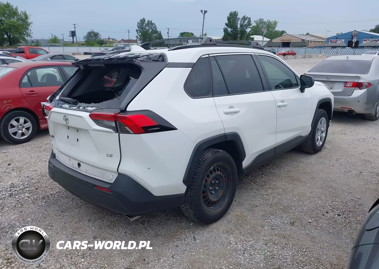 2019 Toyota Rav4 Le VIN:JTMH1RFV1KD033625 - 4
