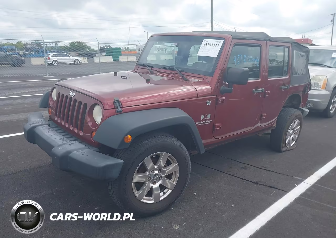2009 Jeep Wrangler Unlimited X VIN:1J4GA39119L759626 - 2
