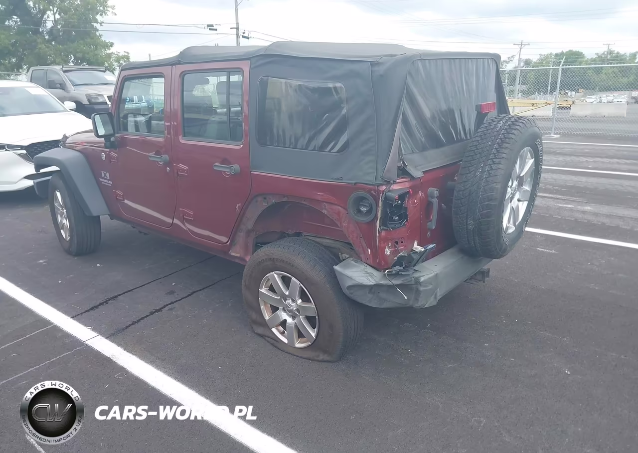 2009 Jeep Wrangler Unlimited X VIN:1J4GA39119L759626 - 3