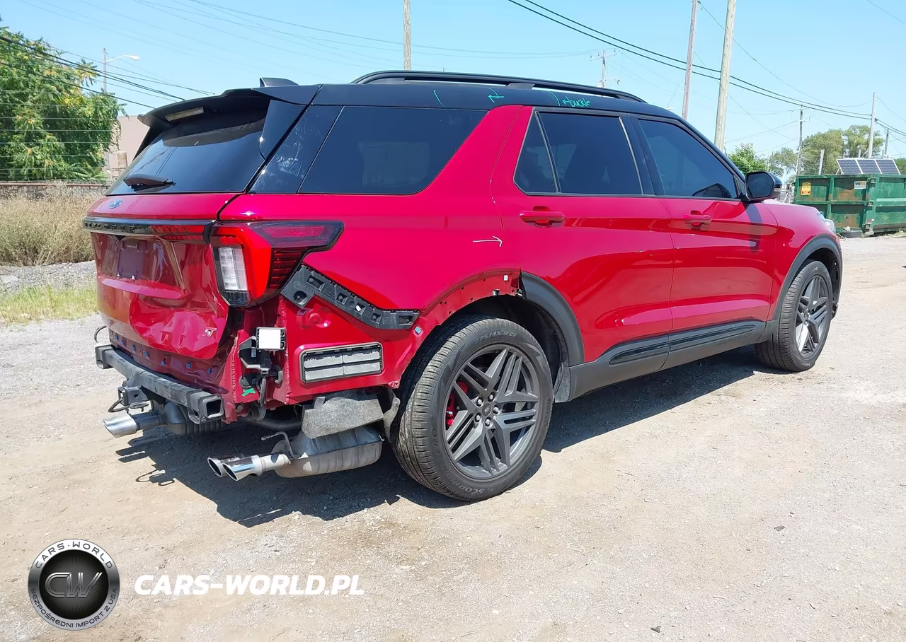 2025 Ford Explorer St VIN:1FMWK8GC3SGA47905 - 4
