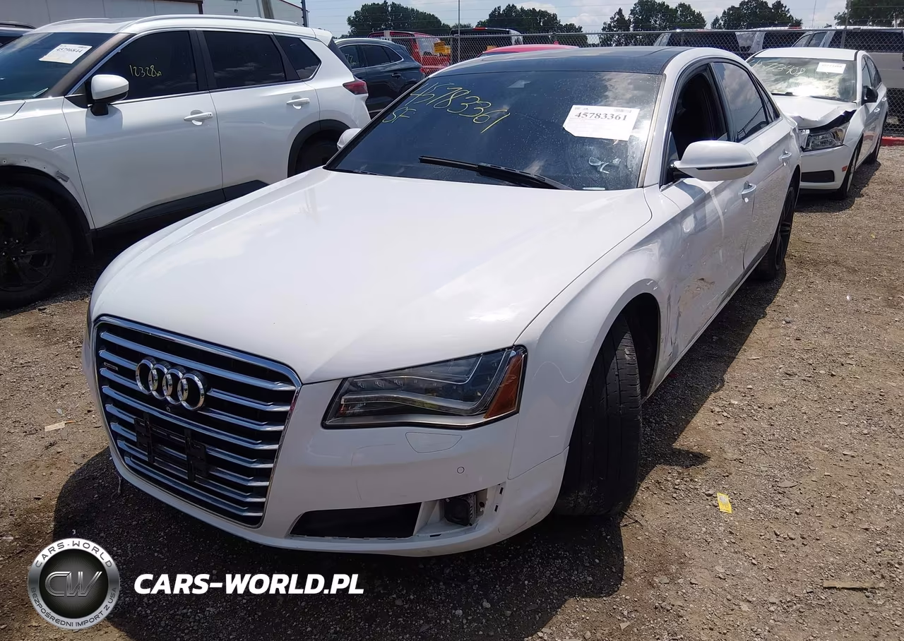 2013 Audi A8 L 3.0T VIN:WAURGAFD6DN025798 - 2