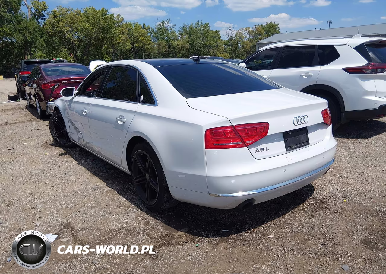 2013 Audi A8 L 3.0T VIN:WAURGAFD6DN025798 - 3
