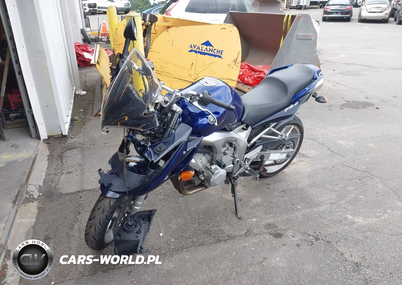 2005 Yamaha Fz6 S VIN:JYARJ08E75A004354 - 2