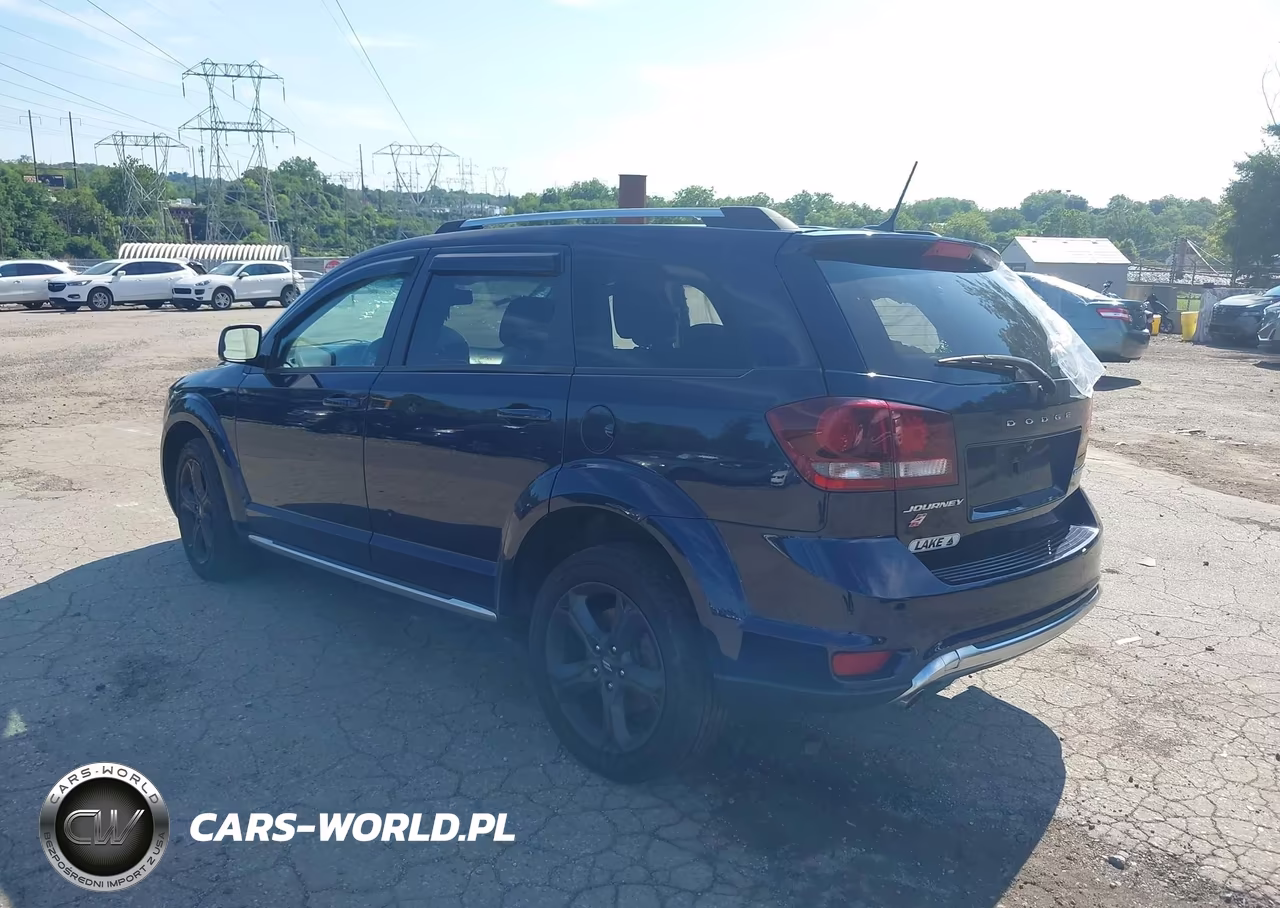 2018 Dodge Journey Crossroad Awd VIN:3C4PDDGG5JT296358 - 3