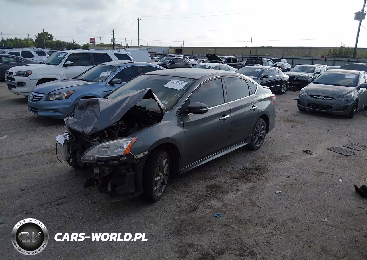 2015 Nissan Sentra Sr VIN:3N1AB7AP3FY343681 - 2