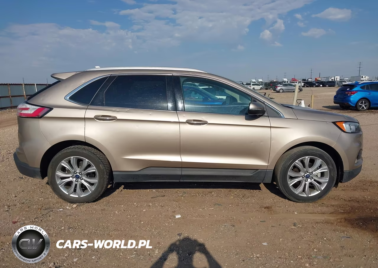 2020 Ford Edge Titanium VIN:2FMPK3K96LBA55539 - 13