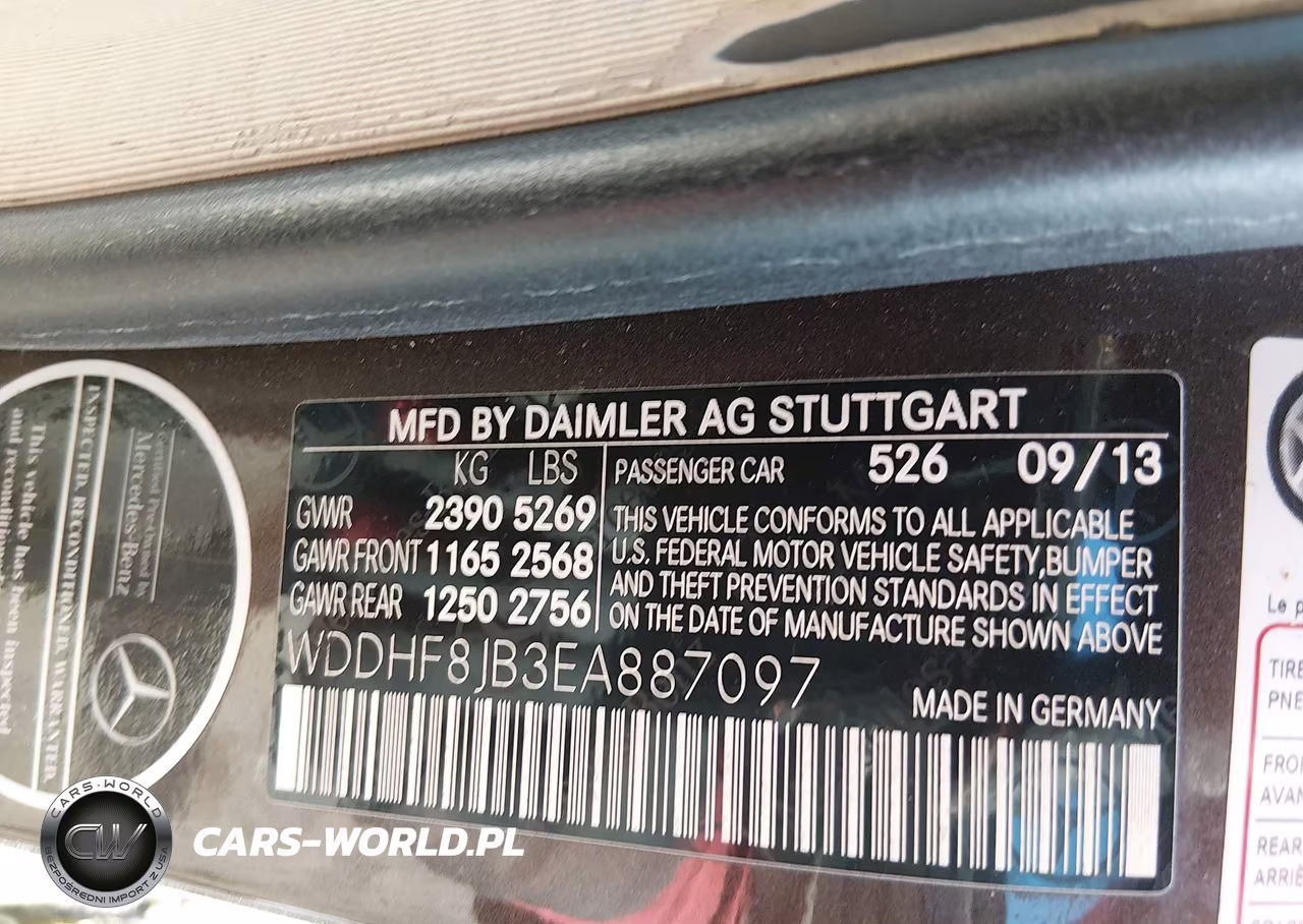 2014 Mercedes-Benz E 350 4Matic VIN:WDDHF8JB3EA887097 - 9