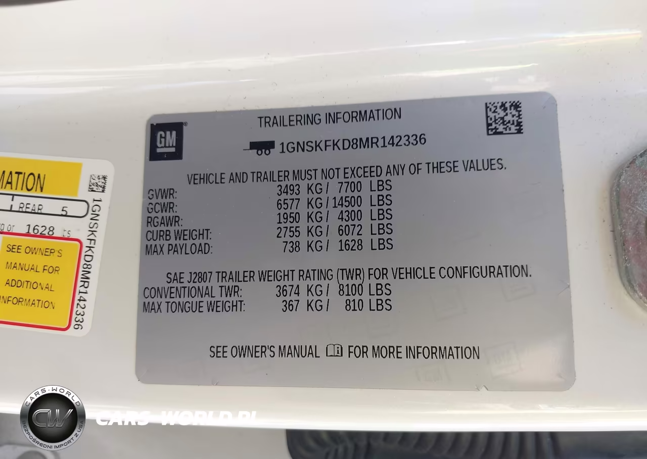 2021 Chevrolet Suburban 4Wd Premier VIN:1GNSKFKD8MR142336 - 9