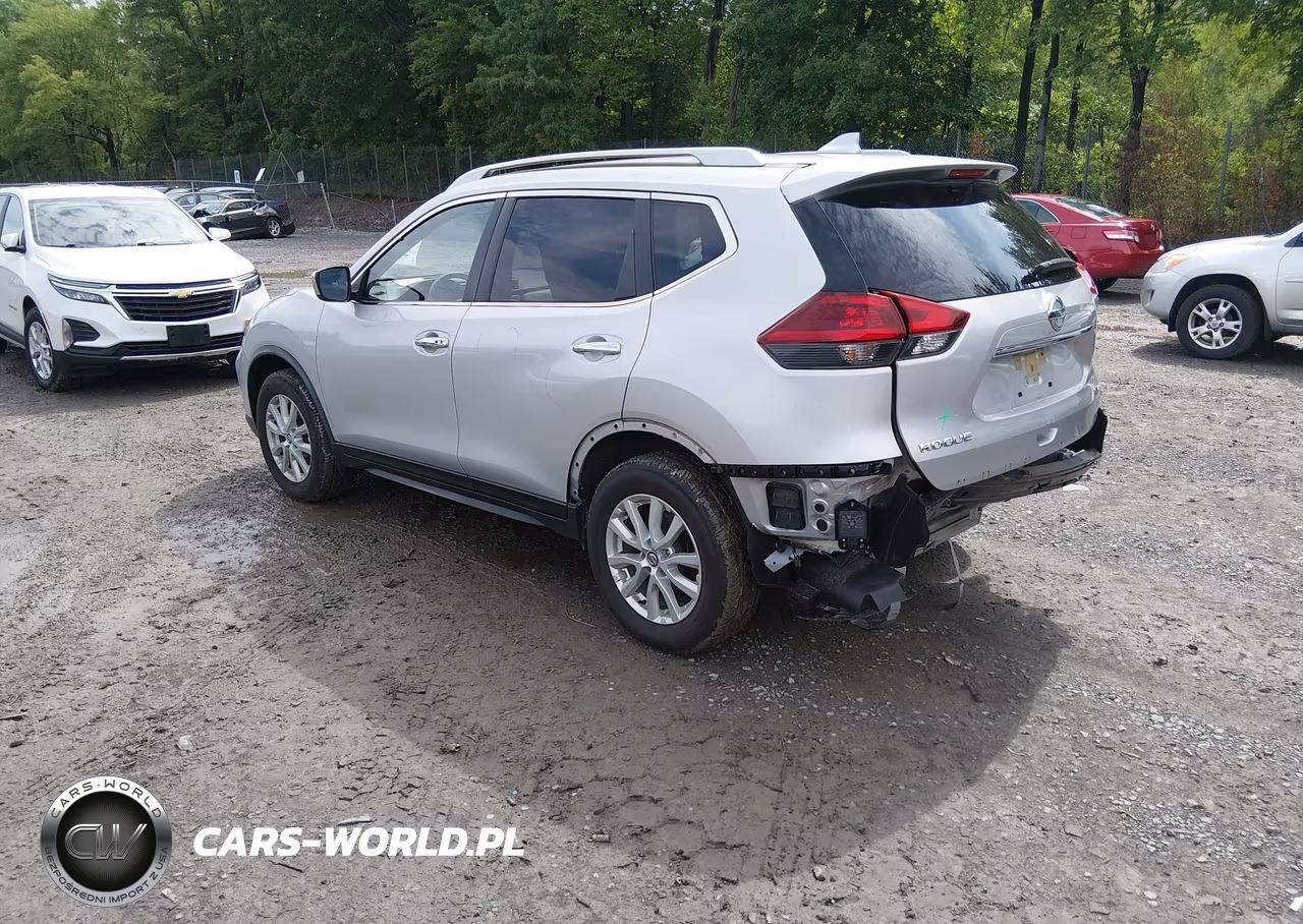 2020 Nissan Rogue Sv Intelligent Awd VIN:JN8AT2MV1LW113698 - 3