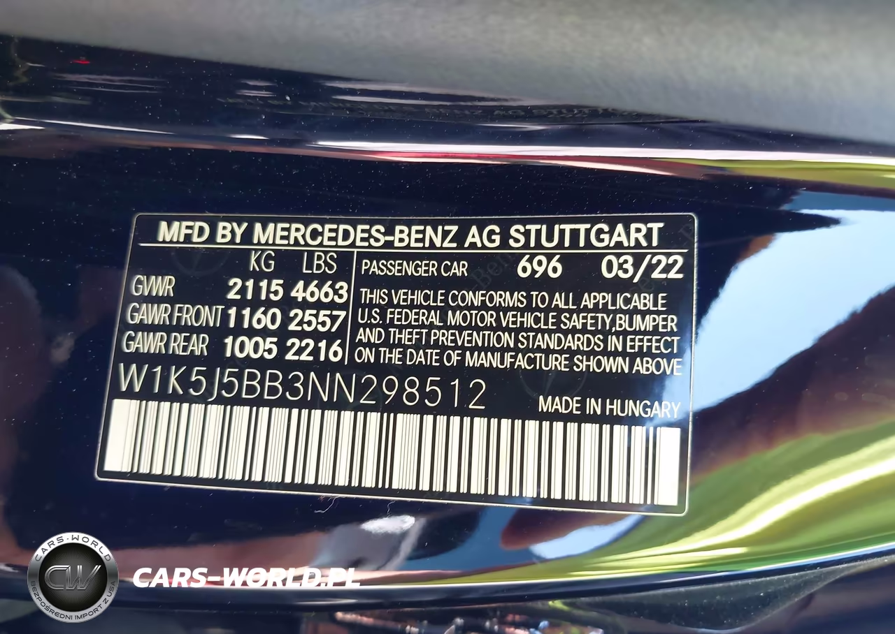 2022 Mercedes-Benz Amg Cla 35 4Matic VIN:W1K5J5BB3NN298512 - 9