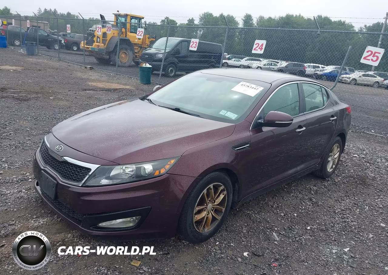 2012 Kia Optima Lx VIN:5XXGM4A7XCG020829 - 2