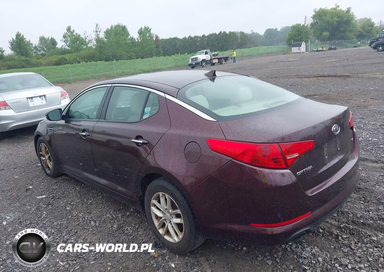 2012 Kia Optima Lx VIN:5XXGM4A7XCG020829 - 3