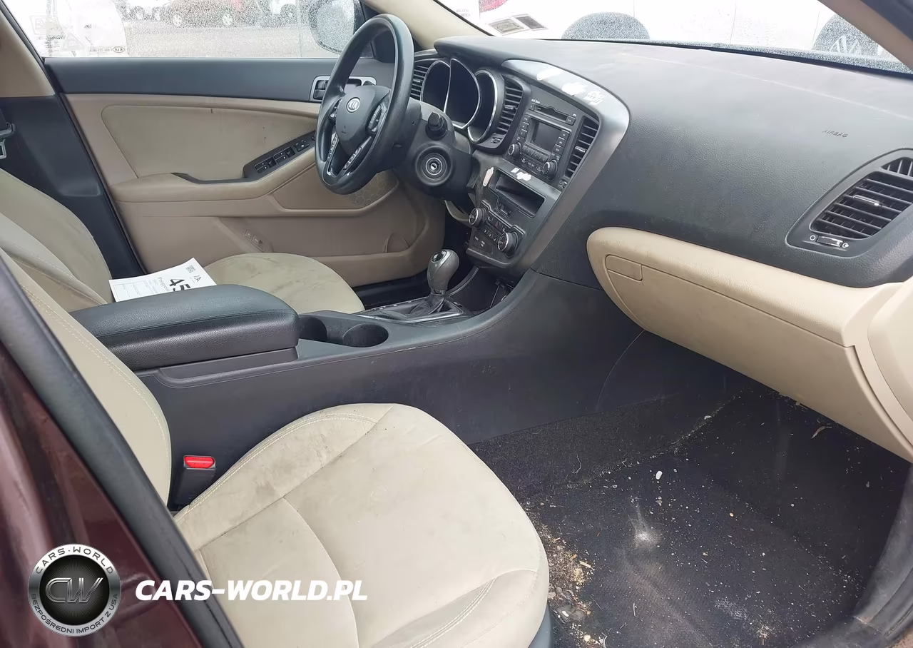 2012 Kia Optima Lx VIN:5XXGM4A7XCG020829 - 5
