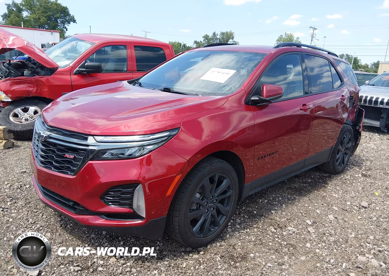 2022 Chevrolet Equinox Fwd Rs VIN:3GNAXMEV1NS120148 - 2