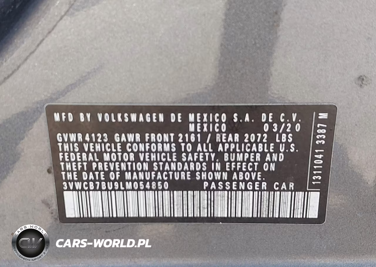 2020 Volkswagen Jetta 1.4T R-Line-1.4T S-1.4T Se VIN:3VWCB7BU9LM054850 - 9