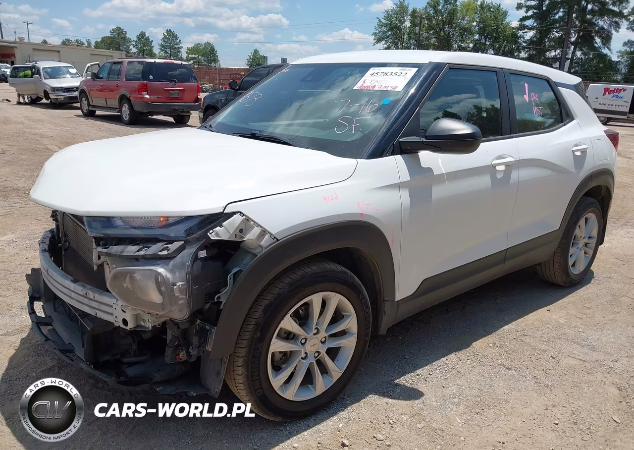 2021 Chevrolet Trailblazer Fwd Ls VIN:KL79MMS25MB085524 - 2