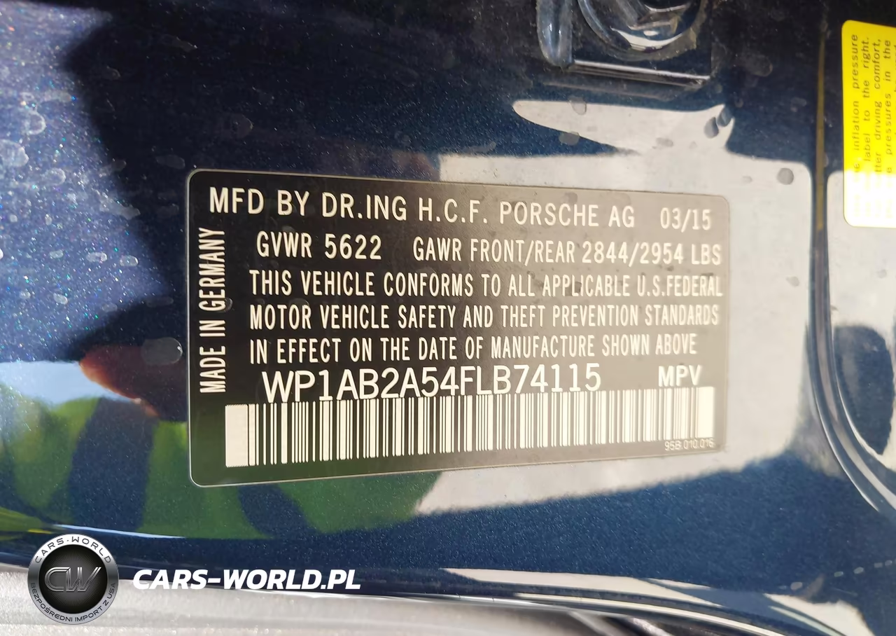 2015 Porsche Macan S VIN:WP1AB2A54FLB74115 - 9