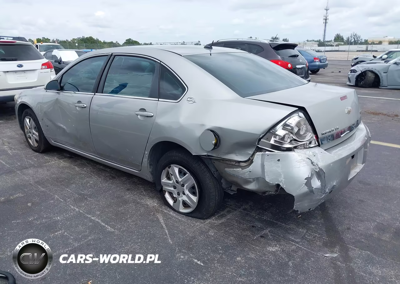 2008 Chevrolet Impala Ls VIN:2G1WB58K089145752 - 3