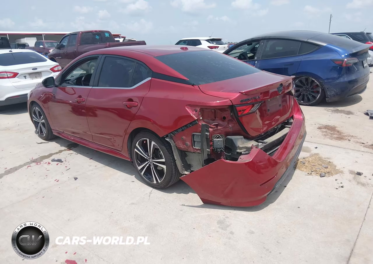 2020 Nissan Sentra Sr Xtronic Cvt VIN:3N1AB8DV9LY239417 - 3