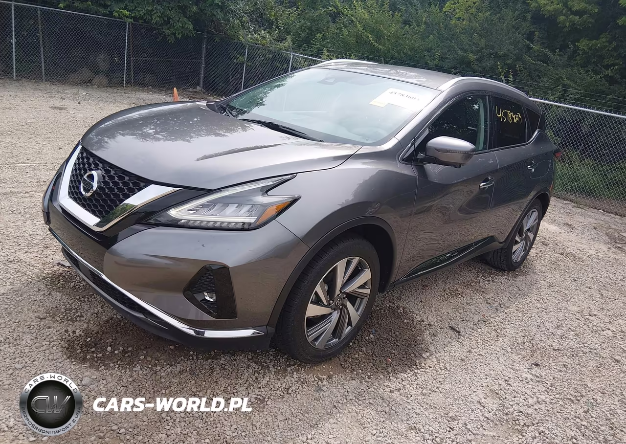 2021 Nissan Murano Sl Fwd VIN:5N1AZ2CJ8MC100826 - 2
