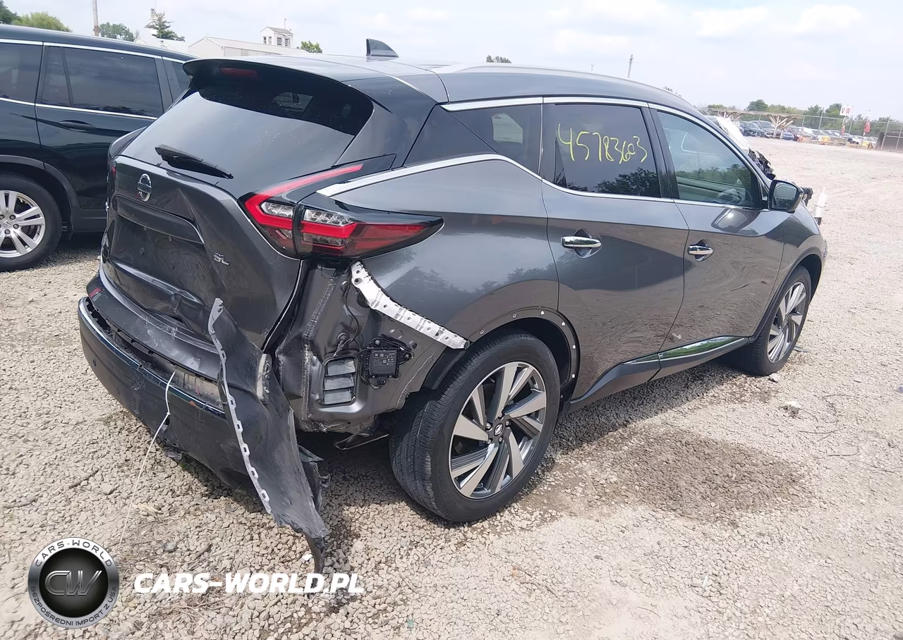2021 Nissan Murano Sl Fwd VIN:5N1AZ2CJ8MC100826 - 4