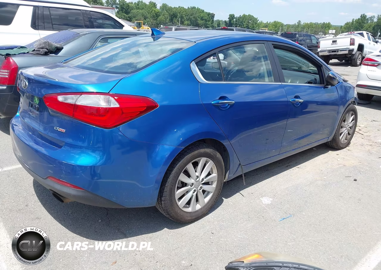 2014 Kia Forte Ex VIN:KNAFX4A85E5050790 - 4