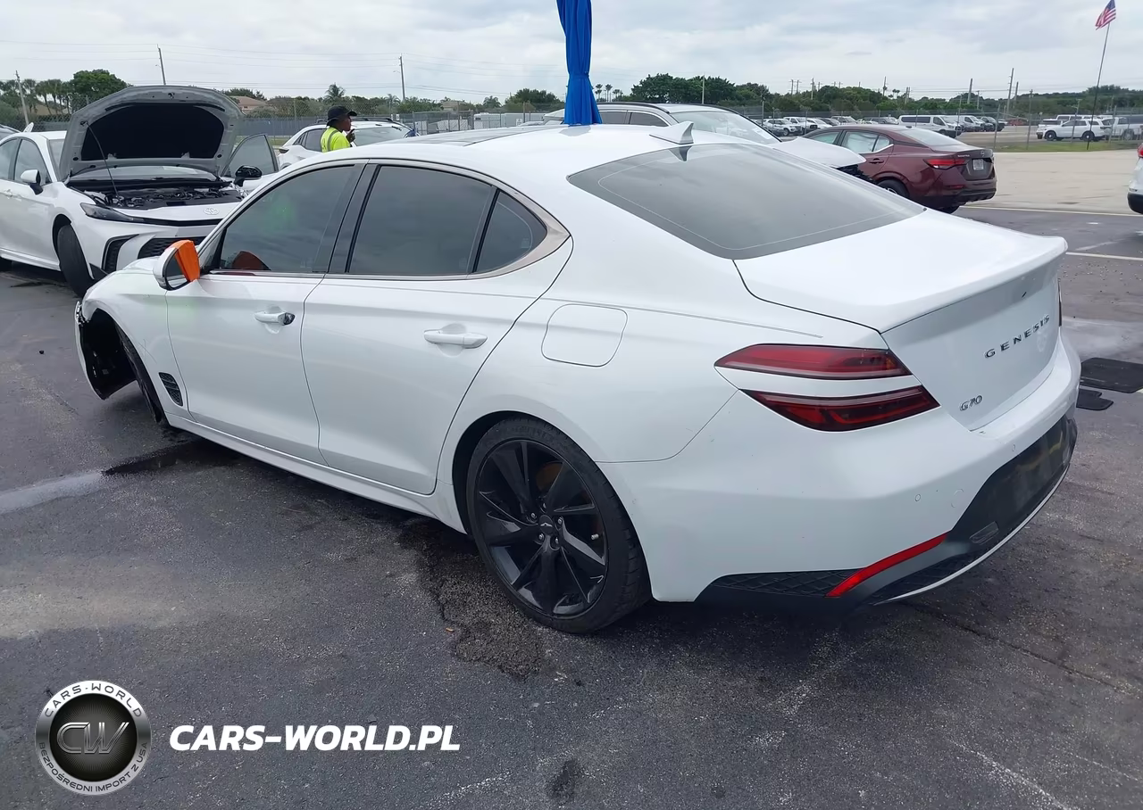 2023 Genesis G70 2.0T Rwd VIN:KMTG34TA3PU104553 - 3