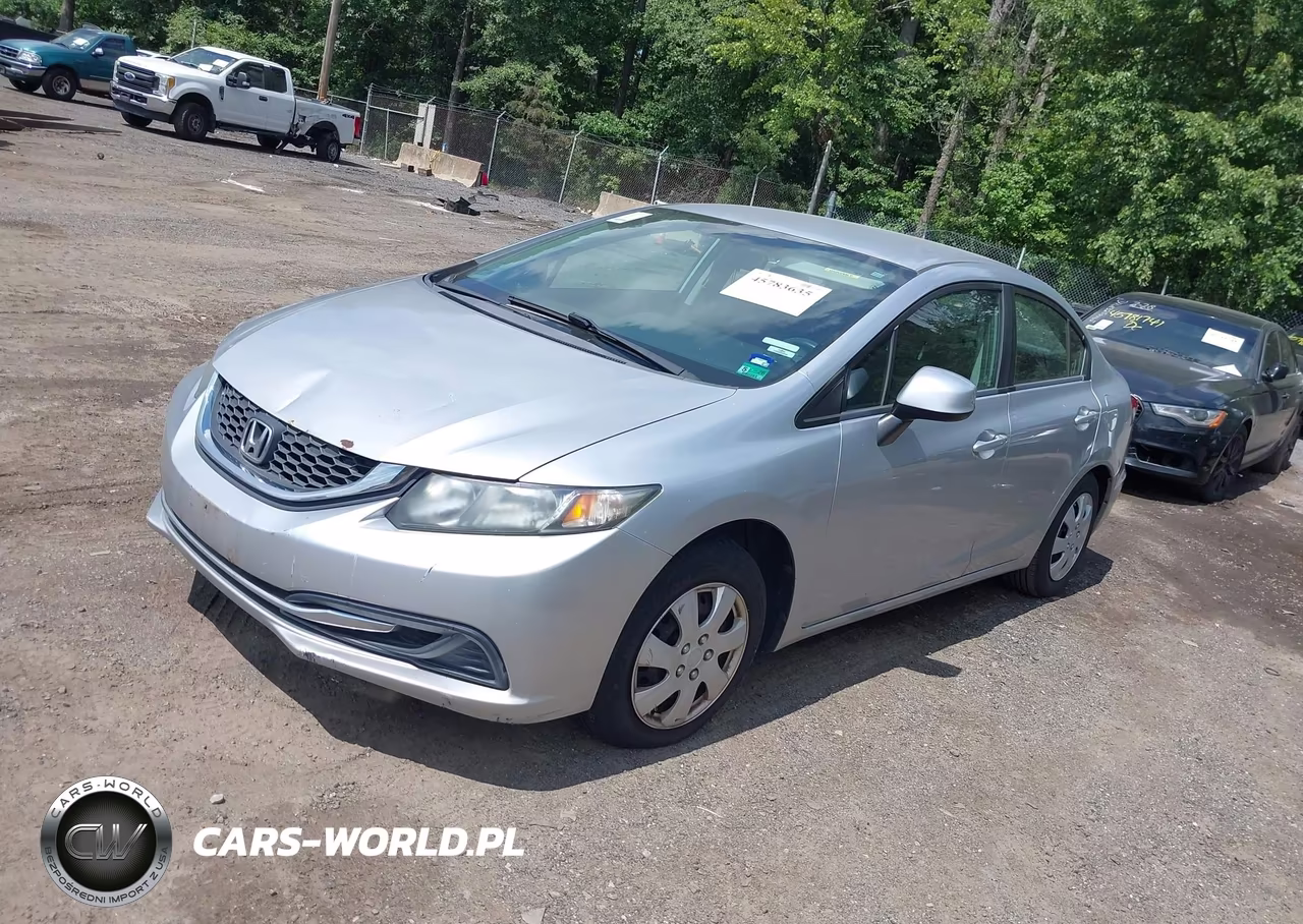 2013 Honda Civic Lx VIN:2HGFB2F56DH530737 - 2
