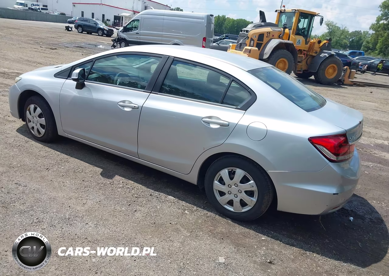 2013 Honda Civic Lx VIN:2HGFB2F56DH530737 - 3