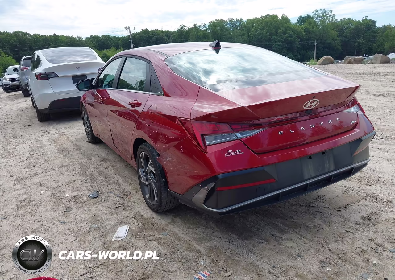 2025 Hyundai Elantra Hybrid Limited VIN:KMHLN4DJ0SU156460 - 3