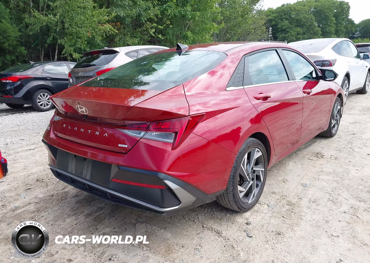 2025 Hyundai Elantra Hybrid Limited VIN:KMHLN4DJ0SU156460 - 4