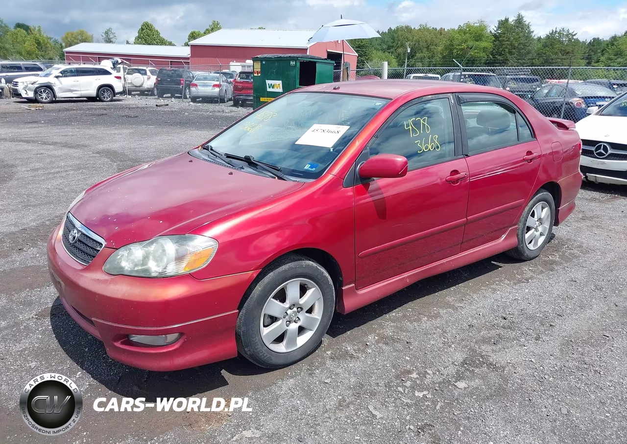 2005 Toyota Corolla S VIN:2T1BR32E55C502332 - 2
