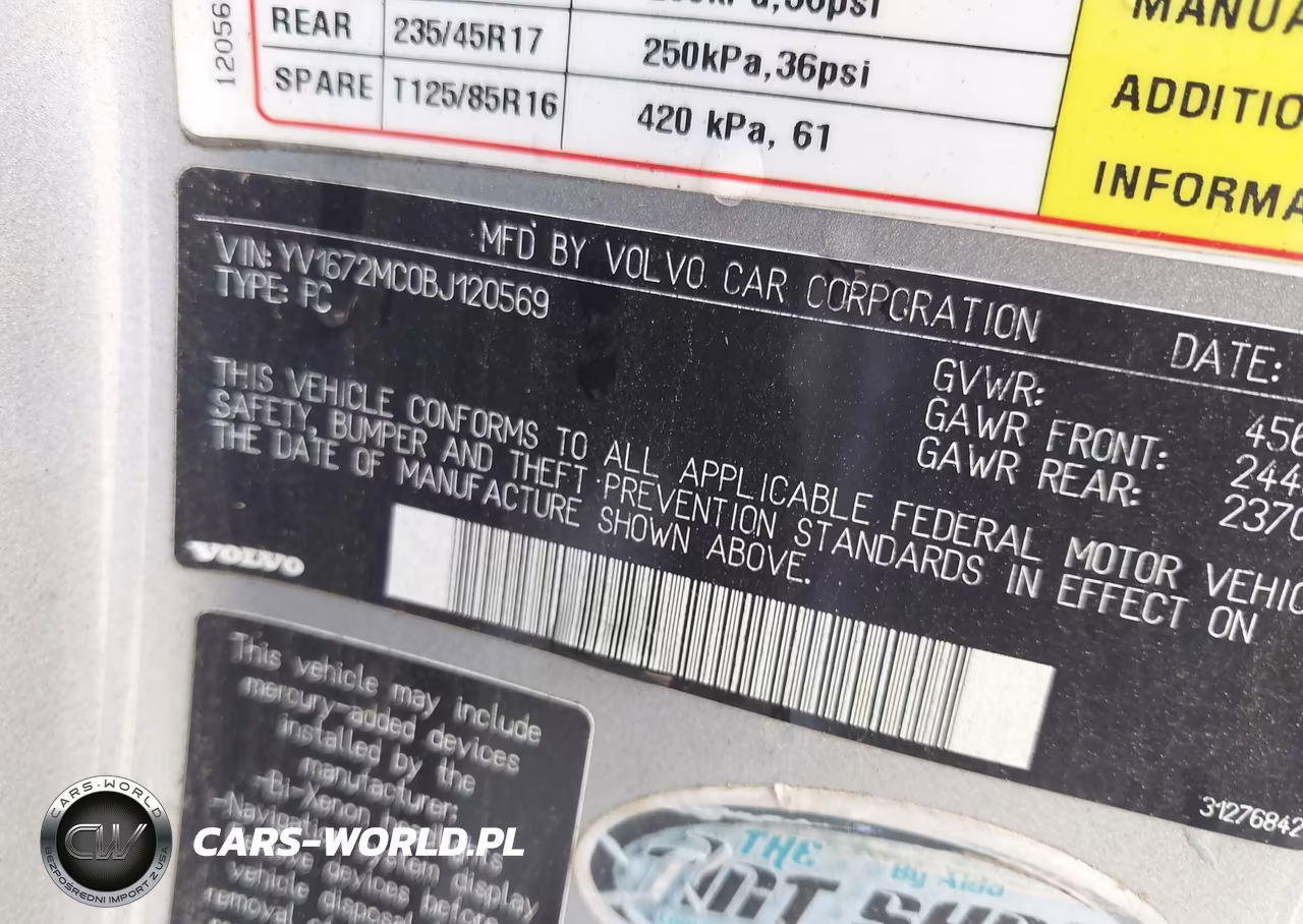2011 Volvo C70 T5 (Fleet Only)-T5 (Retail Only) VIN:YV1672MC0BJ120569 - 9