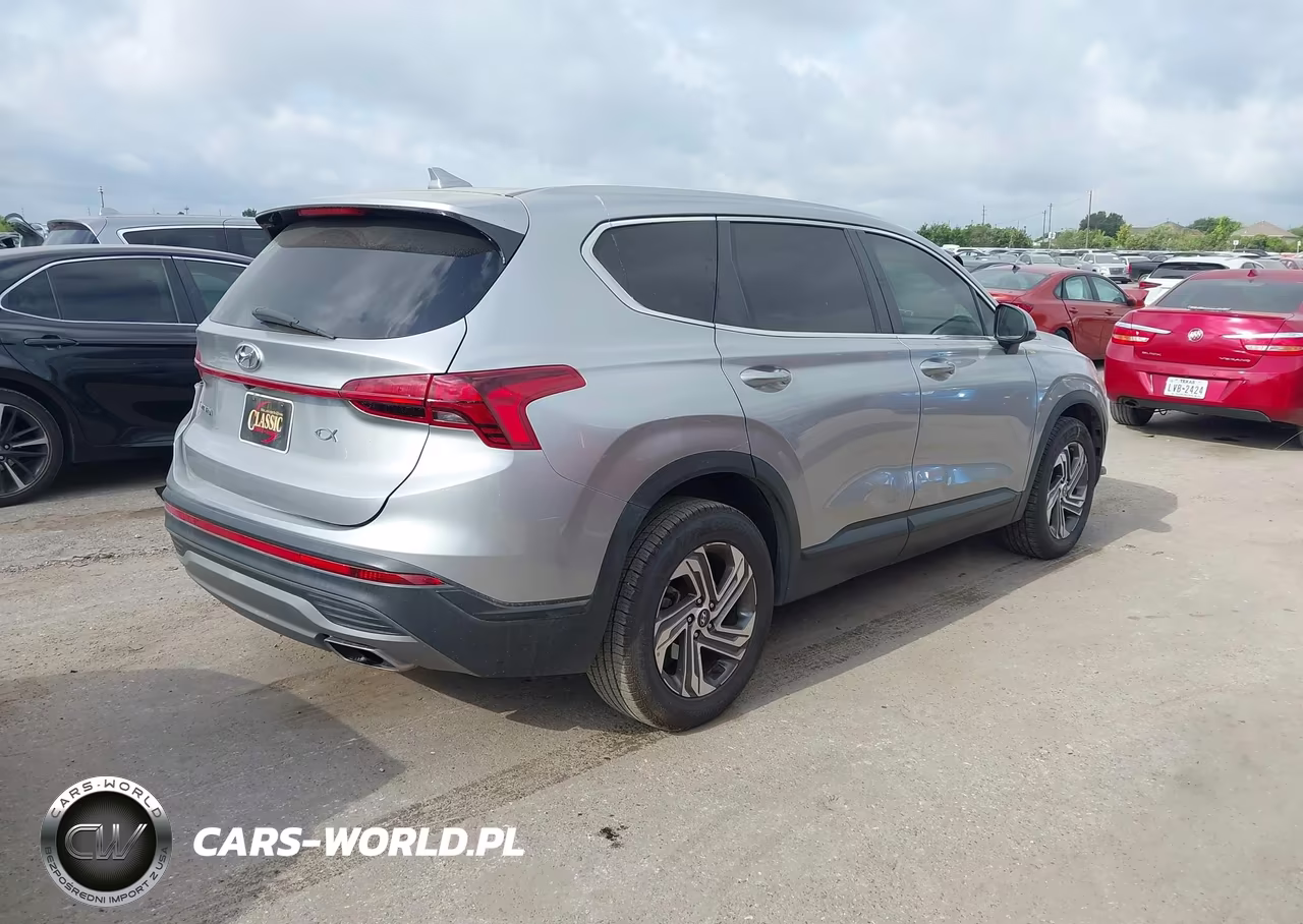 2021 Hyundai Santa Fe Se VIN:5NMS14AJ9MH317446 - 4