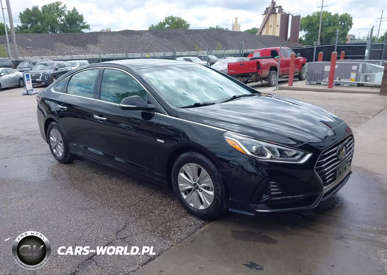 2018 Hyundai Sonata Hybrid Se VIN:KMHE24L34JA086711 - 1