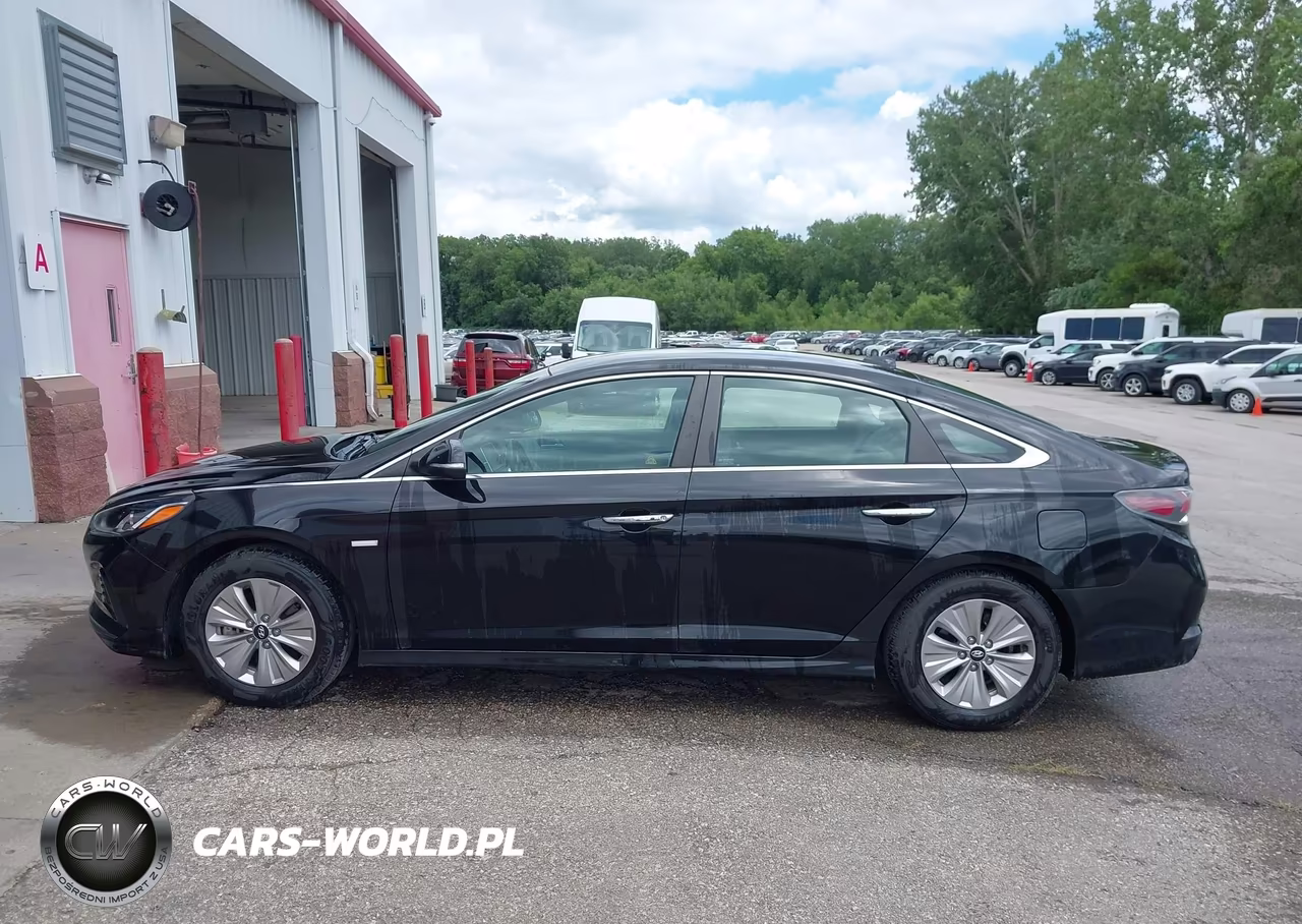 2018 Hyundai Sonata Hybrid Se VIN:KMHE24L34JA086711 - 19