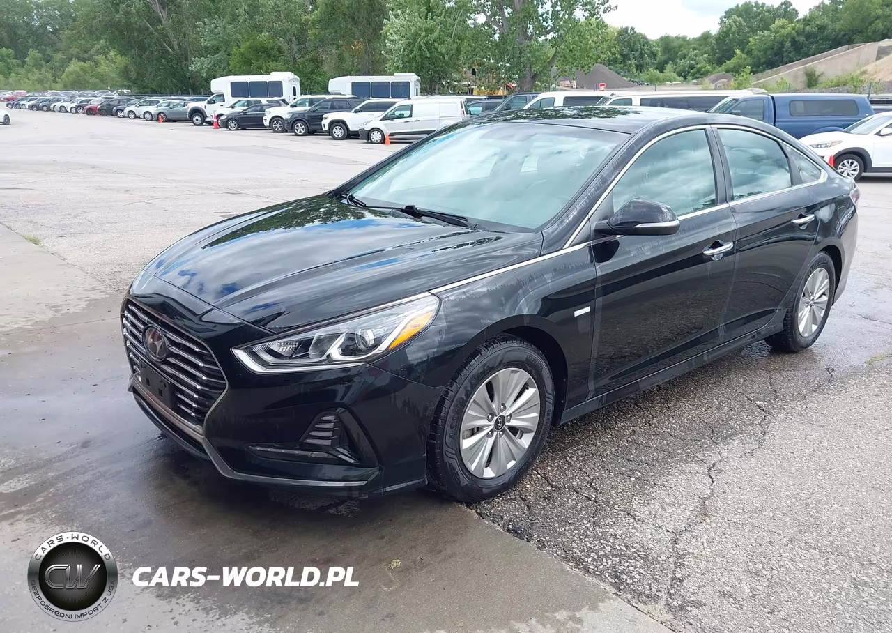 2018 Hyundai Sonata Hybrid Se VIN:KMHE24L34JA086711 - 2