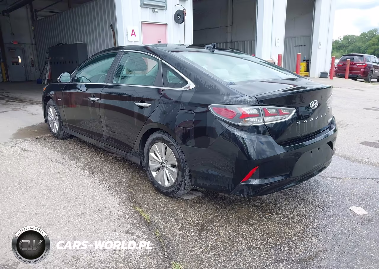 2018 Hyundai Sonata Hybrid Se VIN:KMHE24L34JA086711 - 3