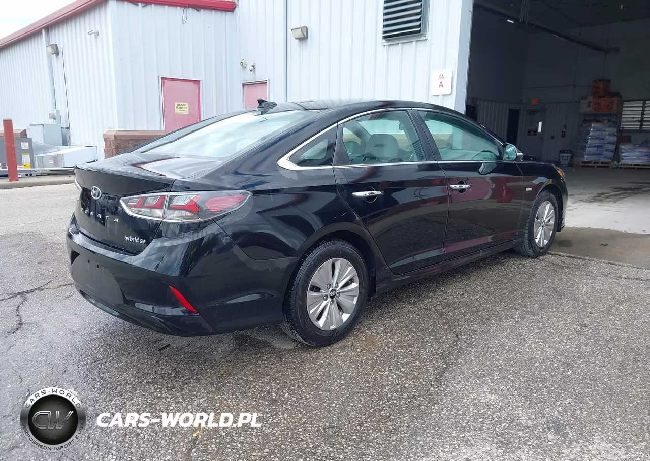 2018 Hyundai Sonata Hybrid Se VIN:KMHE24L34JA086711 - 4