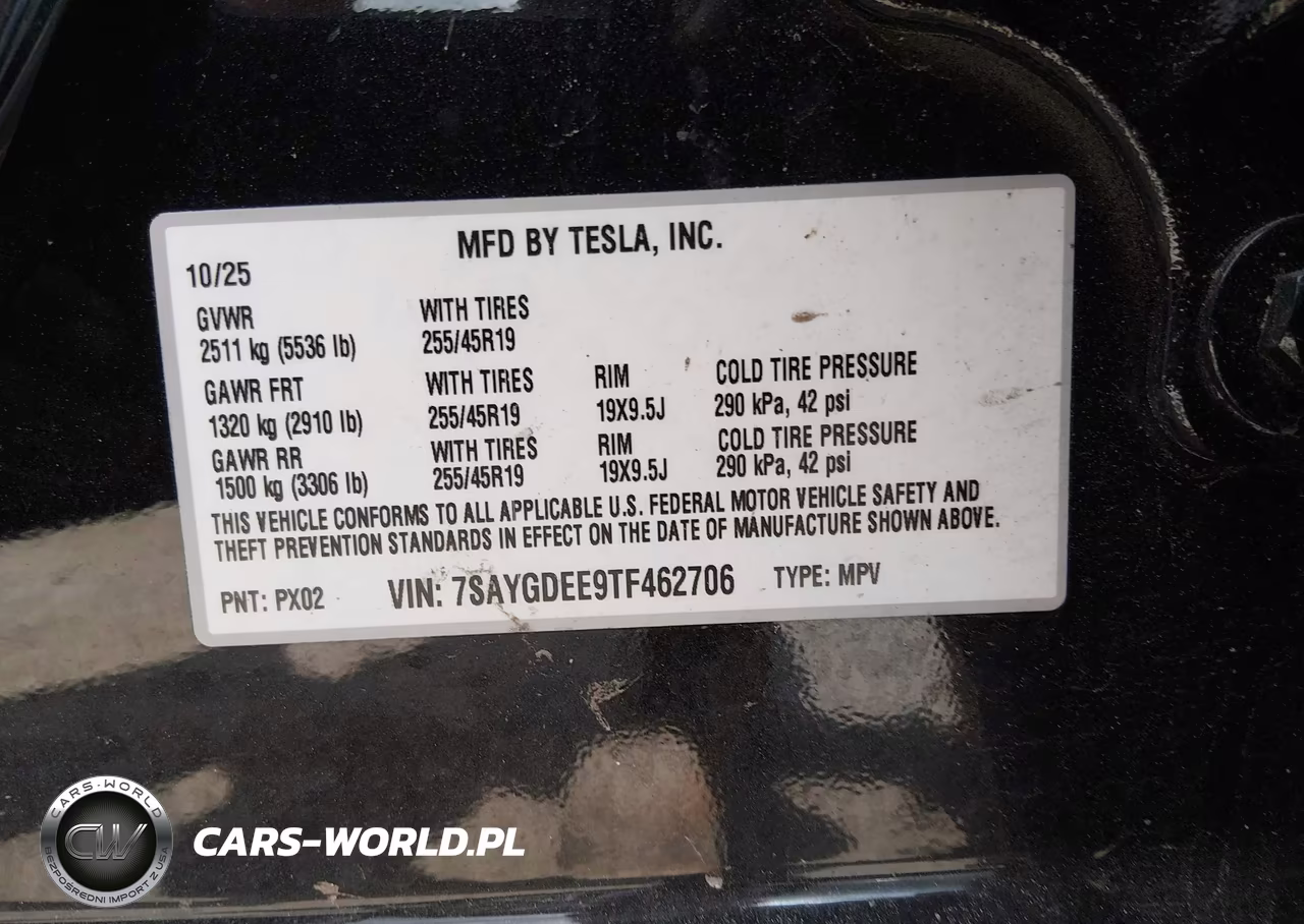 2026 Tesla Model Y All-Wheel Drive-Long Range Launch Series-Premium All-Wheel Drive VIN:7SAYGDEE9TF462706 - 9