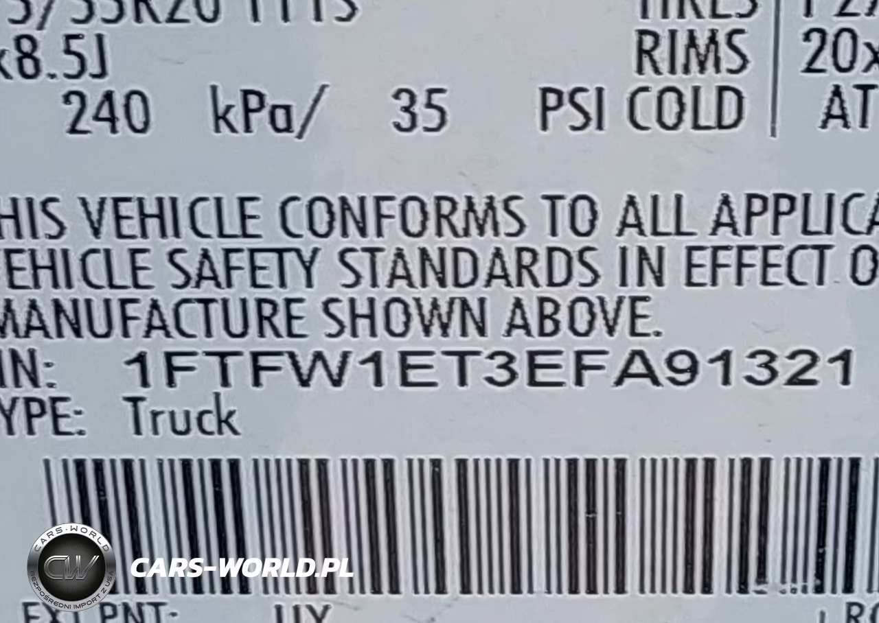 2014 Ford F-150 Platinum VIN:1FTFW1ET3EFA91321 - 9