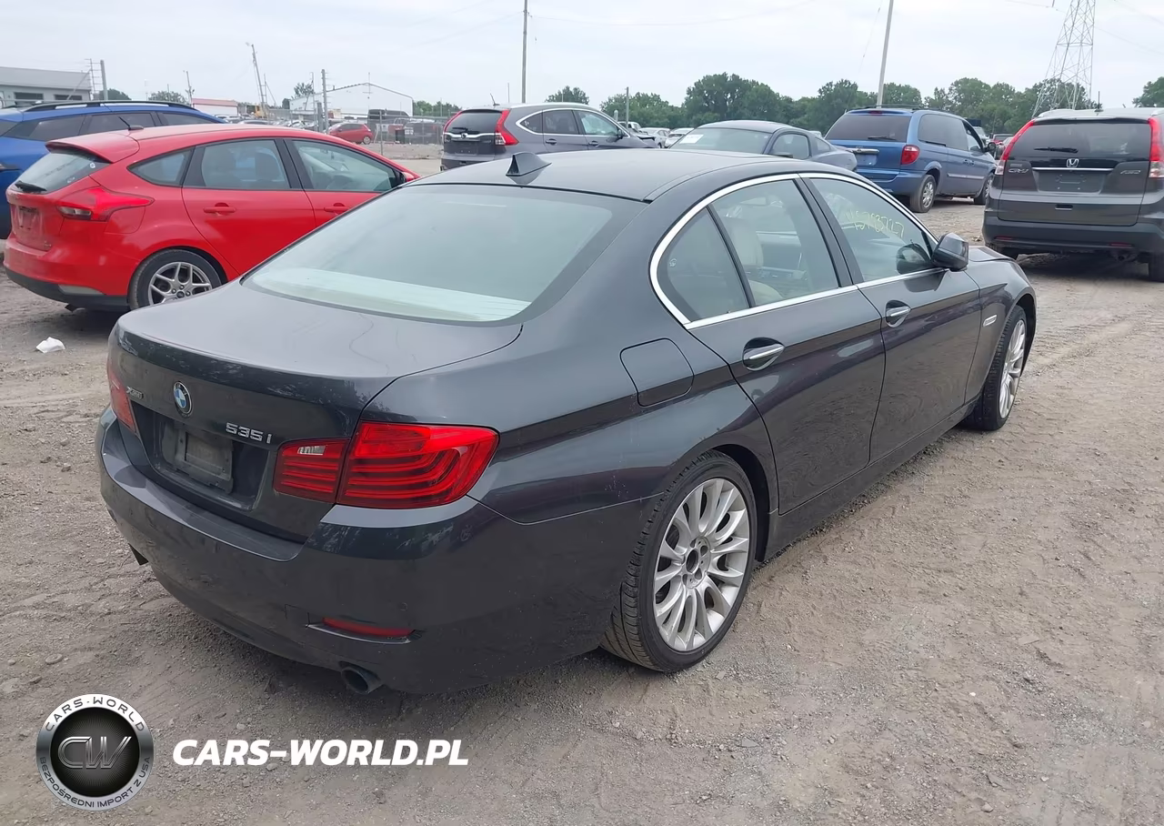 2014 BMW 535I xDrive VIN:WBA5B3C52ED538429 - 4