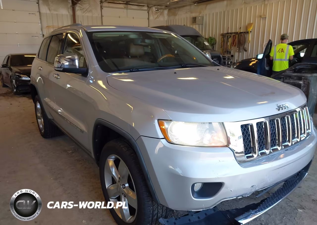 2012 Jeep Grand Cherokee Overland VIN:1C4RJFCG2CC196414 - 1