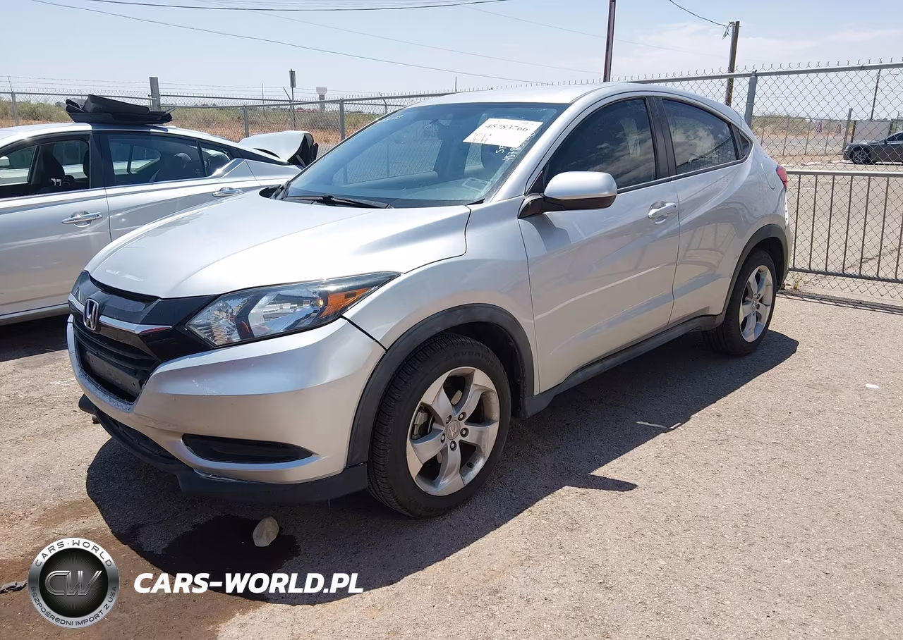 2016 Honda Hr-V Lx VIN:3CZRU5H36GM730942 - 2