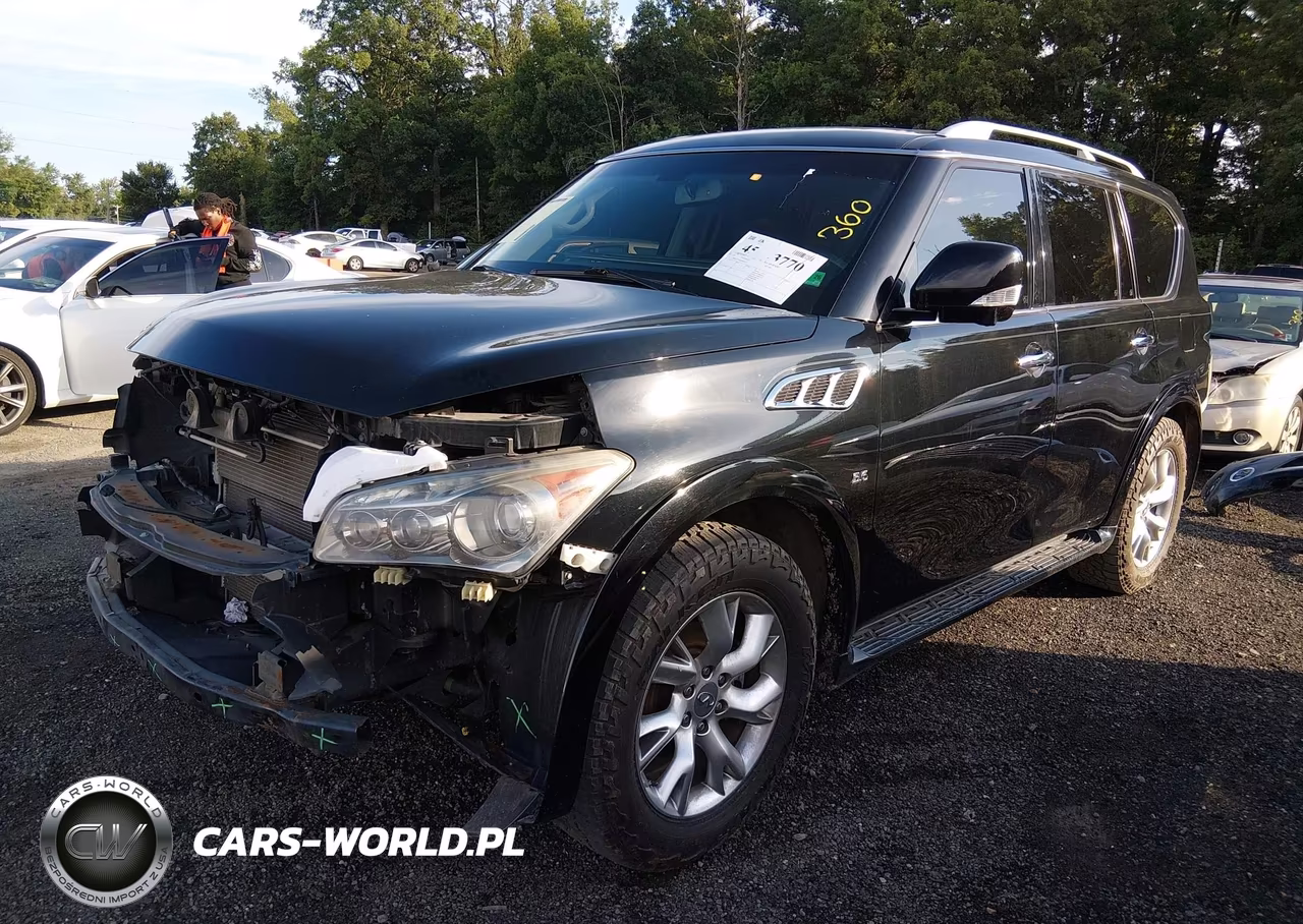 2014 Infiniti Qx80 VIN:JN8AZ2NEXE9063351 - 2