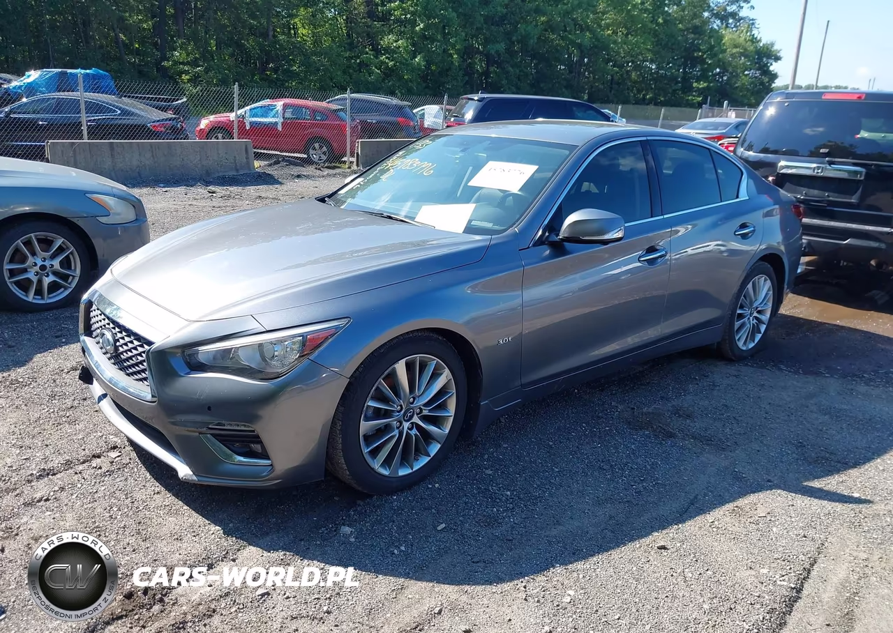 2018 Infiniti Q50 3.0T Luxe VIN:JN1EV7AR7JM432613 - 2